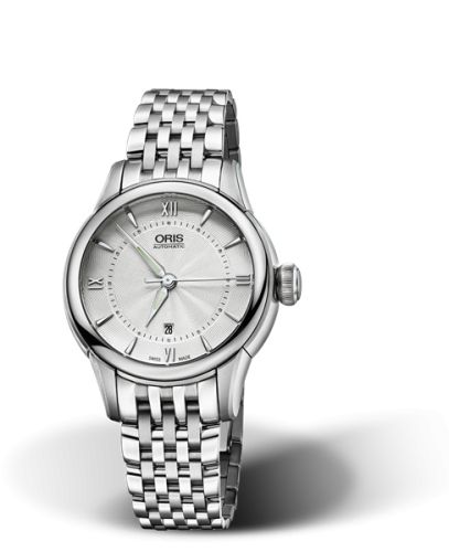 Oris Artelier Date 31 Stainless Steel / Silver / Bracelet 01 561 7687 4071-07 8 14 77