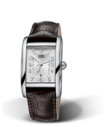 Oris Rectangular Date 25 Stainless Steel / Silver - Arabic 01 561 7692 4061-07 5 18 20FC