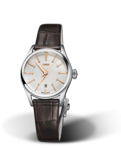 Oris Artelier Date Diamonds 28 Stainless Steel / Silver 01 561 7722 4031-07 5 14 65FC