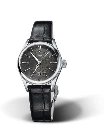 Oris Artelier Date Diamonds 28 Stainless Steel / Grey 01 561 7722 4053-07 5 14 64FC