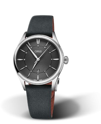 Oris Artelier Date Diamonds 33 Stainless Steel / Grey 01 561 7724 4053-07 5 17 34FC