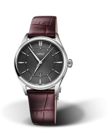 Oris Artelier Date Diamonds 33 Stainless Steel / Grey 01 561 7724 4053-07 5 17 63FC
