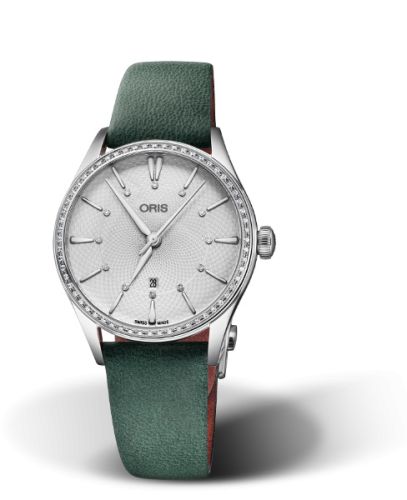 Oris Artelier Date Diamonds 33 Stainless Steel - Diamond / Silver 01 561 7724 4951-07 5 17 35FC