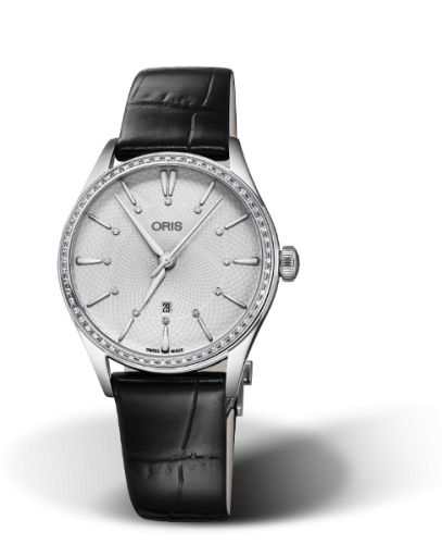 Oris Artelier Date Diamonds 33 Stainless Steel - Diamond / Silver 01 561 7724 4951-07 5 17 64FC