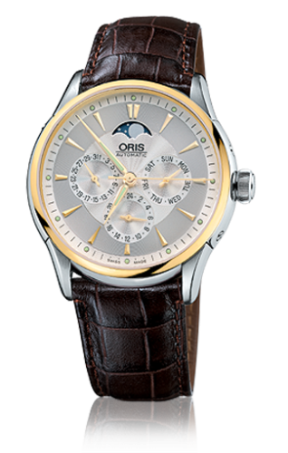 Oris Artelier Complication 40 Stainless Steel - Yellow Gold / Silver 01 582 7592 4351-07 5 21 70FC