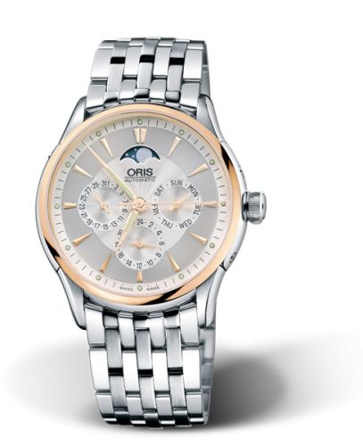 Oris Artelier Complication 40 Stainless Steel - Rose Gold / Silver / Bracelet 01 582 7592 6351-07 8 21 73