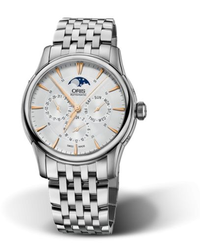 Oris Artelier Complication 40.5 Stainless Steel / Silver / Bracelet 01 582 7689 4021-07 8 21 77