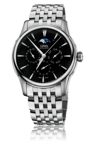 Oris Artelier Complication 40.5 Stainless Steel / Black / Bracelet 01 582 7689 4054-07 8 21 77