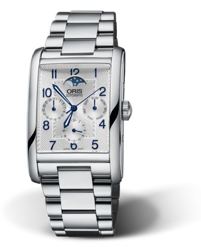 Oris Rectangular Complication Stainless Steel / Silver - Arabic / Bracelet 01 582 7694 4031-07 8 24 20