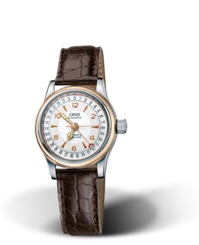 Oris Big Crown Pointer Date 28.5 Stainless Steel - Rose Gold / Silver / Bracelet 01 584 7550 4361-07 5 14 52