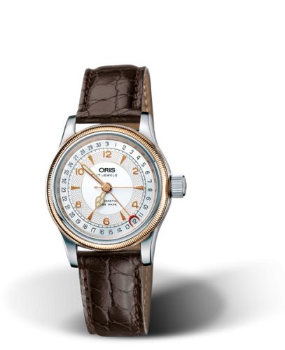 Oris Big Crown Pointer Date 32 Stainless Steel - Rose Gold / Silver / Bracelet 01 584 7558 4361-07 5 16 52
