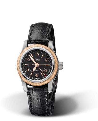 Oris Big Crown Pointer Date 30 Stainless Steel - Rose Gold / Black 01 584 7626 4364-07 5 15 76FC