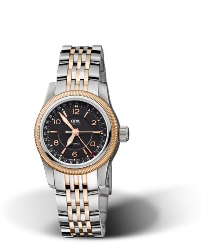 Oris Big Crown Pointer Date 30 Stainless Steel - Rose Gold / Black / Bracelet 01 584 7626 4364-07 8 15 78