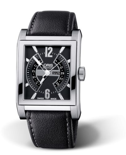 Oris Rectangular Titan Day Date 01 585 7622 7064-07 5 24 71FC