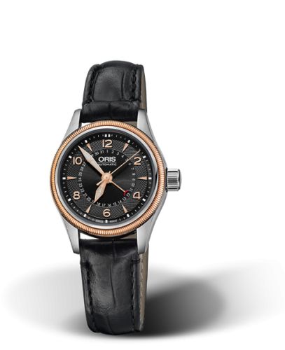 Oris Big Crown Pointer Date 29 Stainless Steel - Rose Gold / Black 01 594 7680 4364-07 5 14 76FC