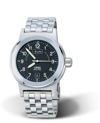 Oris BC3 Day Date 40 Stainless Steel / Black / Bracelet 01 635 7500 4164-07 8 20 50