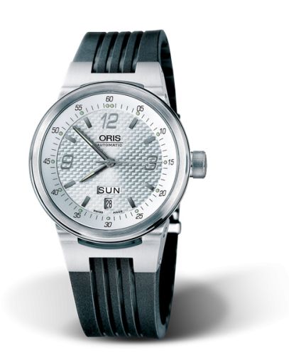 Oris WilliamsF1 Team Day Date 40.5 Stainless Steel / Silver / Rubber 01 635 7560 4161-07 4 25 01