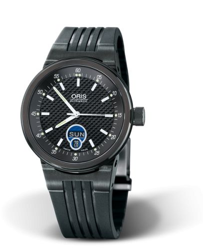 Oris WilliamsF1 Team Day Date 40.5 PVD / Black / Rubber 01 635 7560 4754-07 4 25 01B