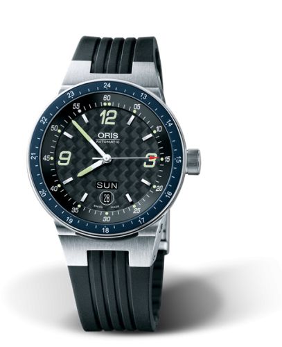 Oris WilliamsF1 Team Day Date 42 Stainless Steel / Black / Rubber 01 635 7595 4164-07 4 25 01