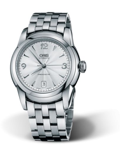 Oris Artelier Chronometer Date 40.5 Stainless Steel / Silver 01 637 7544 4061-07 8 21 71