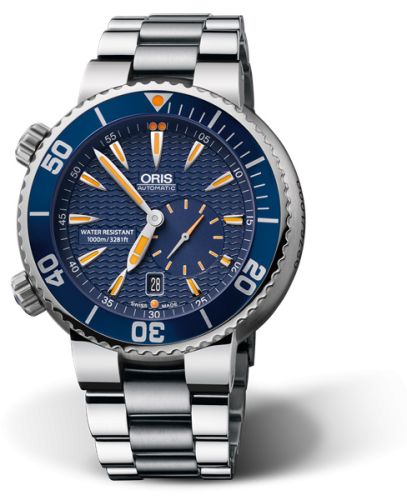 Oris Divers Small Second - Date Great Barrier Reef / Bracelet 01 643 7609 8585-Set MB