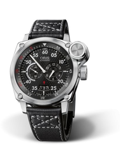 Oris BC4 Der Meisterflieger Stainless Steel / Black 01 649 7632 4164-Set LS