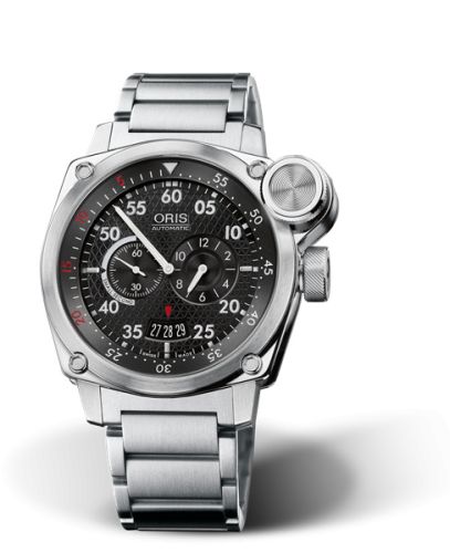 Oris BC4 Der Meisterflieger Stainless Steel / Black / Bracelet 01 649 7632 4164-Set MB