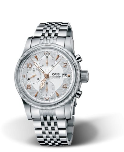 Oris Big Crown Chronograph Stainless Steel / Silver / Bracelet 01 674 7567 4061-07 8 21 61