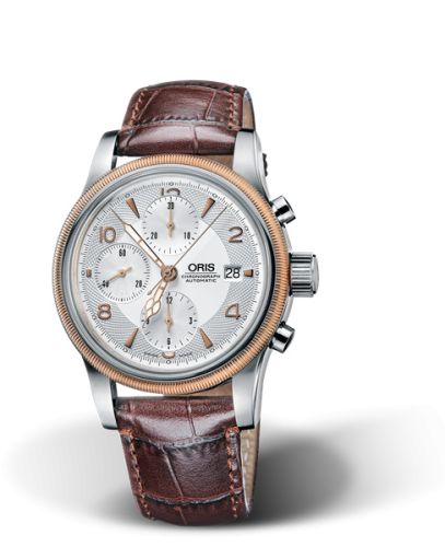 Oris Big Crown Chronograph Stainless Steel - Rose Gold / Silver 01 674 7567 4361-07 5 21 52