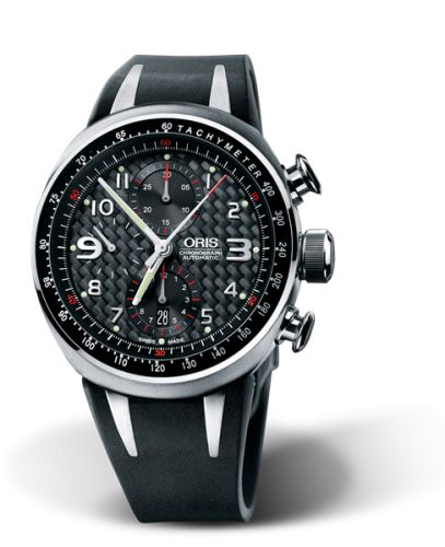 Oris TT3 Chronograph Titanium / Black / Rubber 01 674 7587 7264-07 4 28 02T