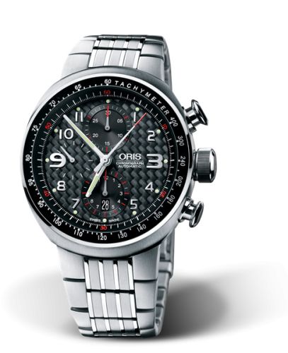 Oris TT3 Chronograph Titanium / Black / Bracelet 01 674 7587 7264-07 8 28 70