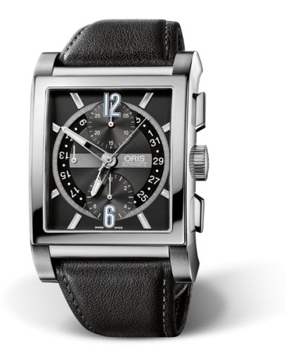 Oris Rectangular Titan Chronograph 01 674 7625 7064-07 5 27 71FC