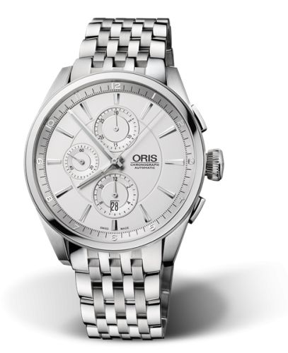 Oris Artix Chronograph Stainless Steel / Silver / Bracelet 01 674 7644 4051-07 8 22 80