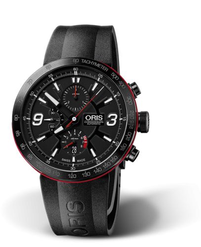 Oris TT1 Chronograph PVD - Ceramic / Black / Rubber 01 674 7659 4764-07 4 25 06B