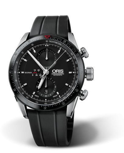 Oris Artix GT Chronograph Stainless Steel - Ceramic / Black / Rubber 01 674 7661 4434-07 4 22 20FC