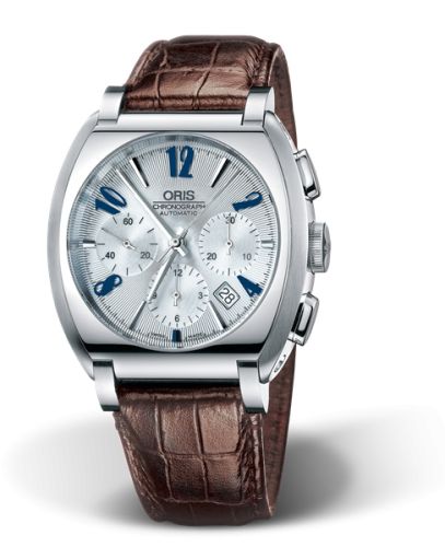 Oris Frank Sinatra Chronograph Stainless Steel / Silver 01 676 7574 4061-07 5 20 98FC