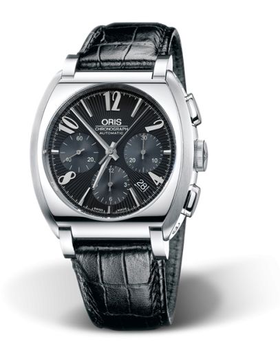 Oris Frank Sinatra Chronograph Stainless Steel / Black 01 676 7574 4064-07 5 20 97FC
