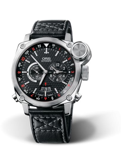 Oris BC4 Flight Timer Stainless Steel / Black 01 690 7615 4154-Set LS