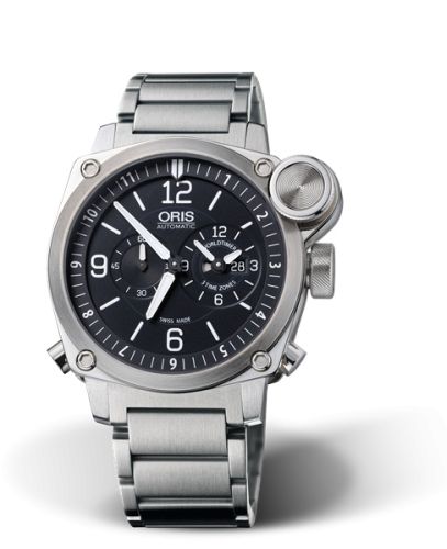 Oris BC4 Flight Timer Stainless Steel / Black / Bracelet 01 690 7615 4164-07 8 22 58