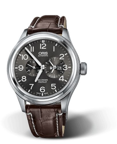 Oris Big Crown ProPilot Worldtimer Stainless Steel / Grey 01 690 7735 4063-07 1 22 72FC