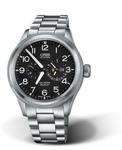 Oris Big Crown ProPilot Worldtimer Stainless Steel / Black / Bracelet 01 690 7735 4164-07 8 22 19-1
