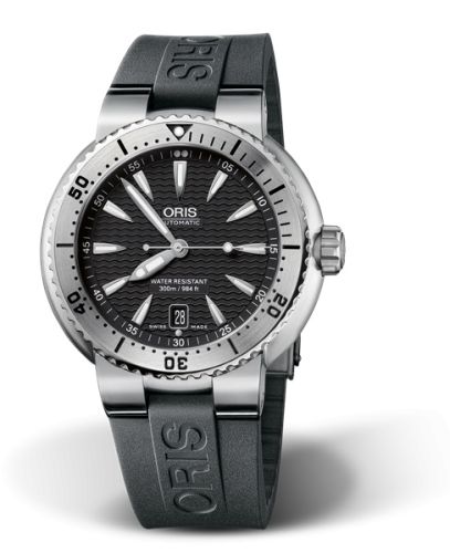 Oris Divers Date Stainless Steel / Black / Rubber 01 733 7533 4154-07 4 24 34EB