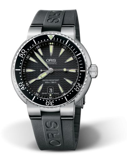 Oris Divers Date Stainless Steel / Black / Rubber 01 733 7533 8454-07 4 24 34EB