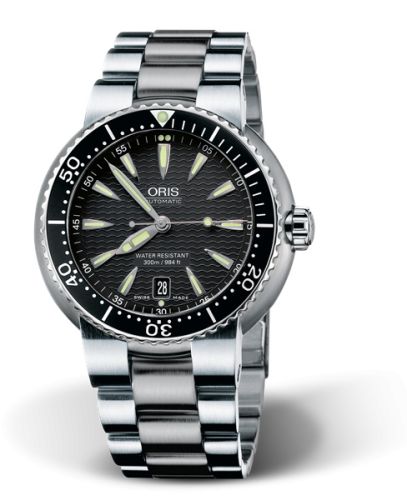 Oris Divers Date Stainless Steel / Black / Bracelet 01 733 7533 8454-07 8 24 01PEB