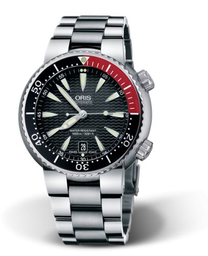 Oris Divers Date Titanium / Black / Bracelet 01 733 7541 7154-07 8 24 70PEB