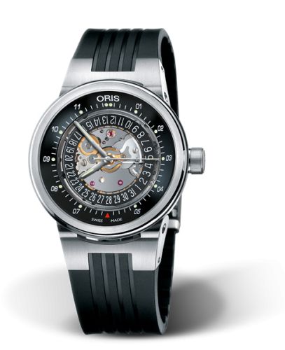 Oris WilliamsF1 Team Engine Date 40.5 Stainless Steel / Rubber 01 733 7560 4114-07 4 25 01