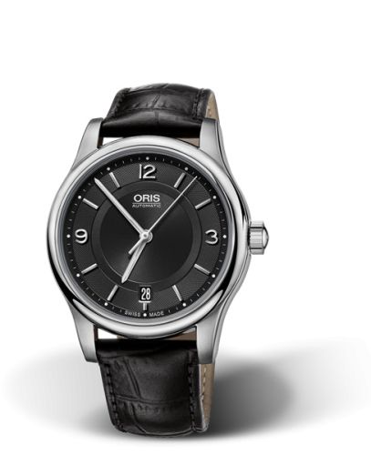 Oris Classic Date 37 Stainless Steel / Black 01 733 7578 4034-07 5 18 11