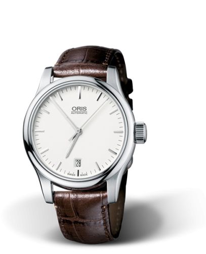 Oris Classic Date 37 Stainless Steel / Silver 01 733 7578 4051-07 5 18 10