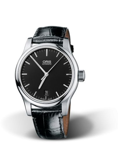 Oris Classic Date 37 Stainless Steel / Black 01 733 7578 4054-07 5 18 11