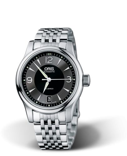 Oris Classic Date 37 Stainless Steel / Black / Bracelet 01 733 7578 4064-07 8 18 61